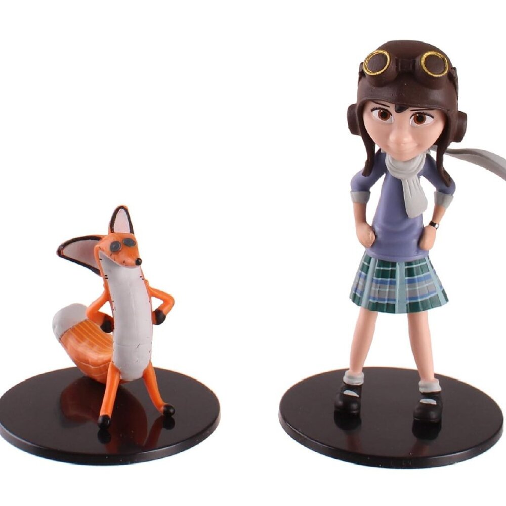 The Little Prince-Girl and Fox w/ Stand New in Box For Age 3+